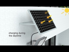 TK01 LED Solar Außenflutlichter Aluminiumgehäuse Hochleistungs-Landschaftsbeleuchtung Bridgelux Chip 2700-6500k