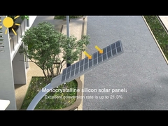 TR08 All-in-One Solar-Straßenlaterne 100W 200W 300W Aluminiumgehäuse IP65 Hohe Helligkeit