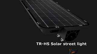 TR-HS Upgrade der Außenbeleuchtung! Hocheffiziente Topcon-Solarpanel-Straßenlaterne