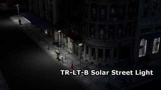 TR-LT-B Allwetter-Solar-Straßenlaterne mit Ladeanzeige und wasserdichtem Schalter