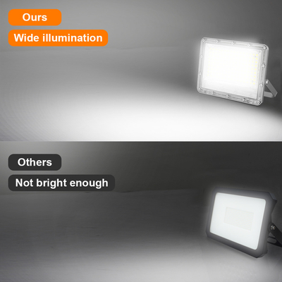 KCD Mini Long Distance 20w 50w 100w Motion Sensor RGB SMD New Design IP66 Outdoor Reflector LED Flood Light With Stand