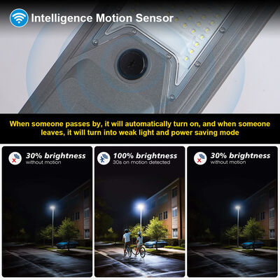 Motion Sensor Customised Color All in One Solar Street Light with 50000 Hours Lifespan Outdoor Solar Street Lamp