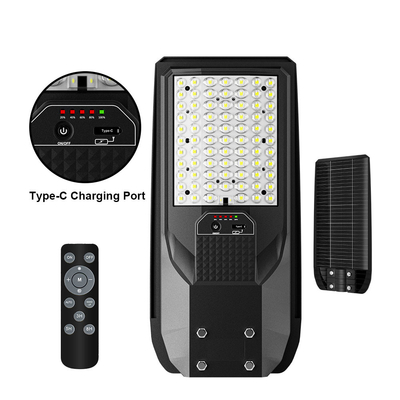 TR-CS High Lumen Brightness All In One Solar LED Straßenleuchte mit Typ C Ladegerät und IP65 Wasserdichtheit