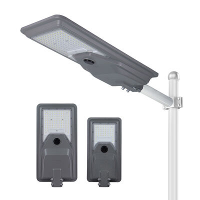 All-in-One Solar-Straßenlaterne mit Bewegungssensor und individuell anpassbarer Farbe, 50.000 Stunden Lebensdauer, Solar-Straßenlampe für den Außenbereich