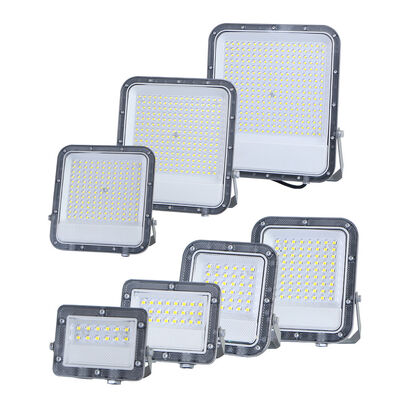 KCD IP66 Wasserdichtes Aluminiumgehäuse LED-Flutlicht 30W 50W 100W 200W Quadratisches Außenflutlicht